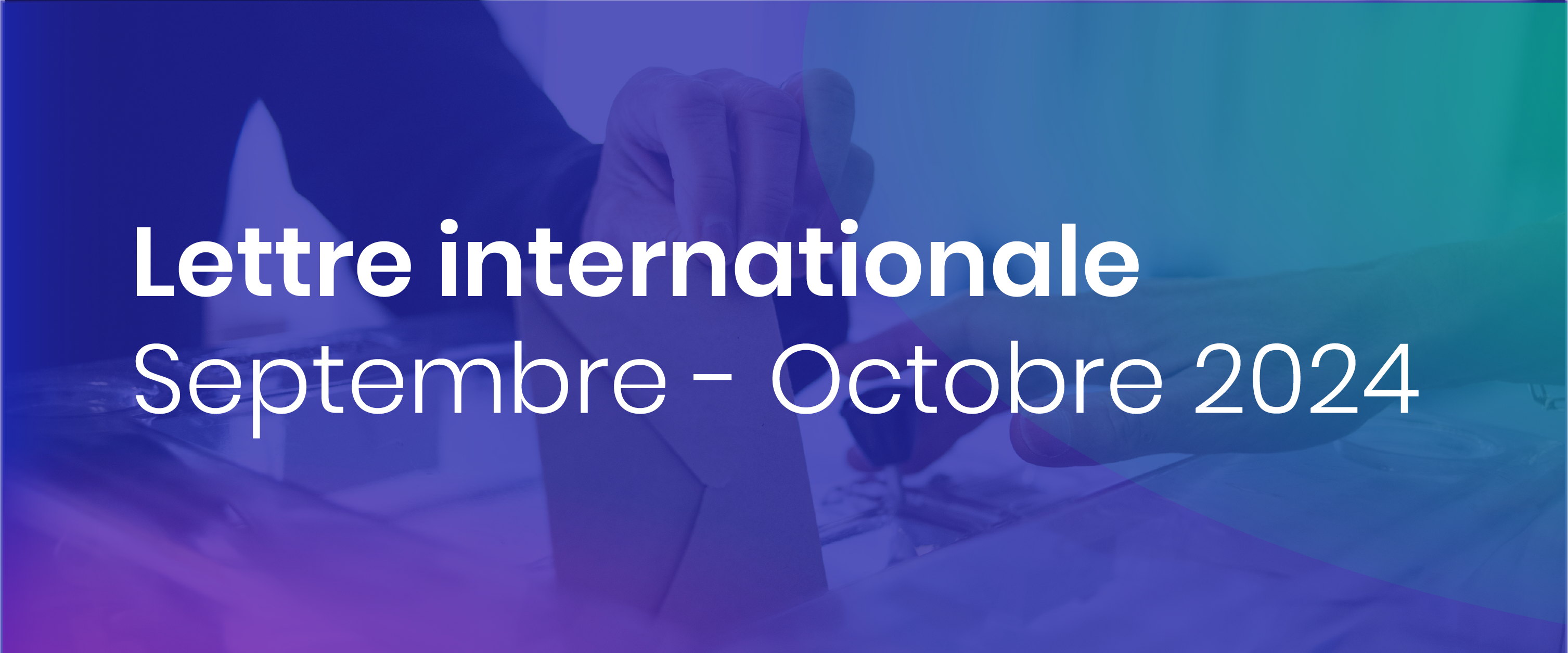 Lettre internationale – septembre-octobre 2024